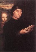 Hans Memling Donor oil on canvas
